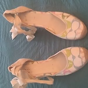 Coach Canvas espadrilles